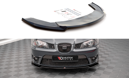 Front Ansatz V.3 für Seat Ibiza Cupra Mk3 schwarz Hochglanz