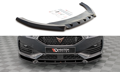 Front Ansatz V.1 für Cupra Leon Mk1 schwarz Hochglanz