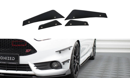 Ailes de pare-chocs avant (Canards) Ford Fiesta 7 ST Mk7 FL