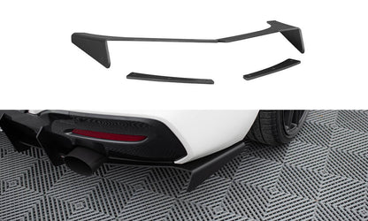 Heck Ansatz Flaps Diffusor für BMW 1er F20/F21 M-Power FACELIFT