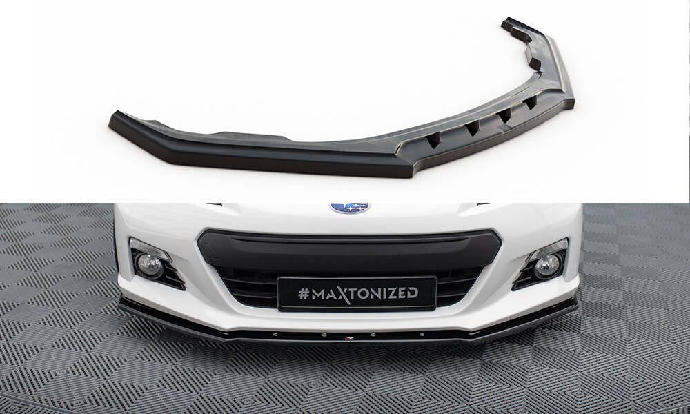 Front Ansatz V.4 für Subaru BRZ Mk1  schwarz Hochglanz