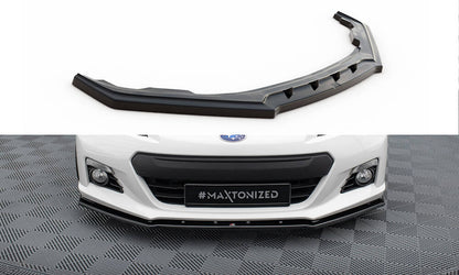 Front Ansatz V.4 für Subaru BRZ Mk1  schwarz Hochglanz