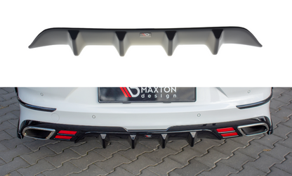 Diffusor Heck Ansatz für Kia ProCeed GT Mk1 schwarz Hochglanz
