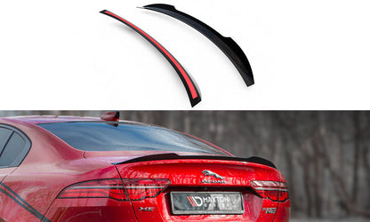 Spoiler CAP für Jaguar XE R-Dynamic X760 Facelift schwarz Hochglanz