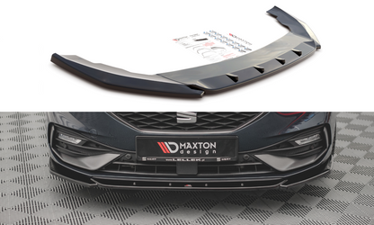 Front Ansatz V.2 für Seat Leon FR Mk4 schwarz Hochglanz