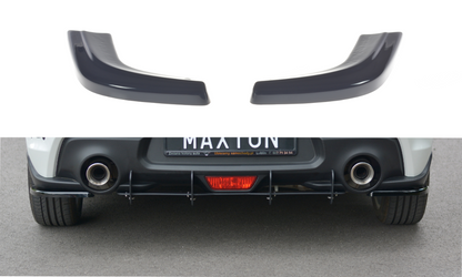Heck Ansatz Flaps Diffusor für SUZUKI SWIFT 6 SPORT schwarz Hochglanz