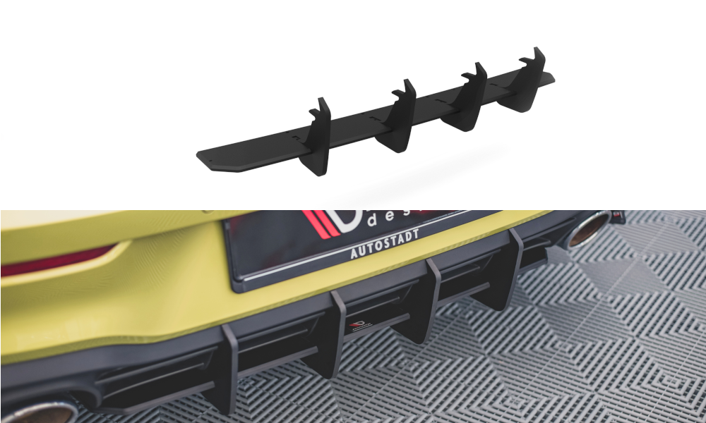 Street Pro Heckschürze V.2 für Volkswagen Golf GTI Clubsport Mk8