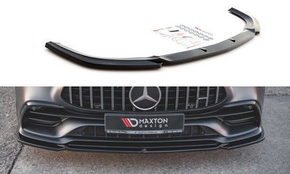 Front Ansatz V.1 für Mercedes-AMG GT 53 4-Door Coupe schwarz matt