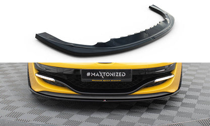 Front Ansatz für RENAULT MEGANE 3 RS v.1 schwarz Hochglanz