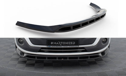 Front Ansatz für Ford Transit Custom Mk1 schwarz Hochglanz