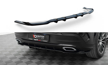 Mittlerer Cup Diffusor DTM Look Heck Ansatz für Mercedes-Benz GLE Coupe AMG-Line C167 / C167 Facelift schwarz Hochglanz