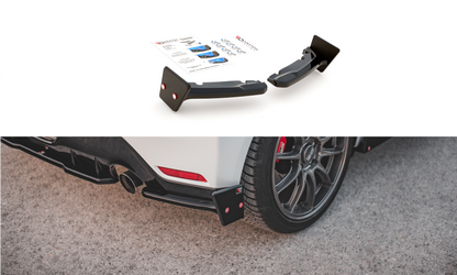 Heck Ansatz Flaps Diffusor V.2 +Flaps für Toyota GR Yaris Mk4