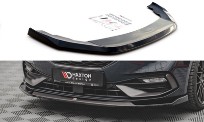 Front Ansatz V.3 für Seat Leon FR Mk4 schwarz Hochglanz