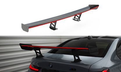Carbon Spoiler With Internal Brackets Uprights + LED BMW M3 G80 / M340i G20 / 3 M-Paket G20 / 3 Standard G20