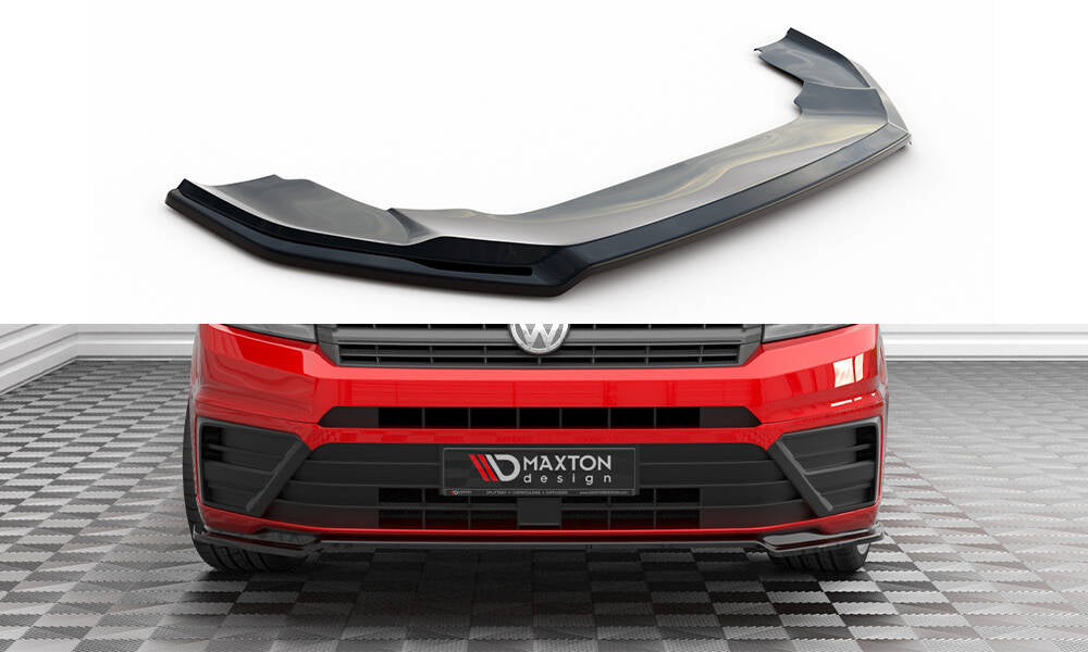 Front Ansatz V.2 für VW Crafter Mk2 schwarz Hochglanz