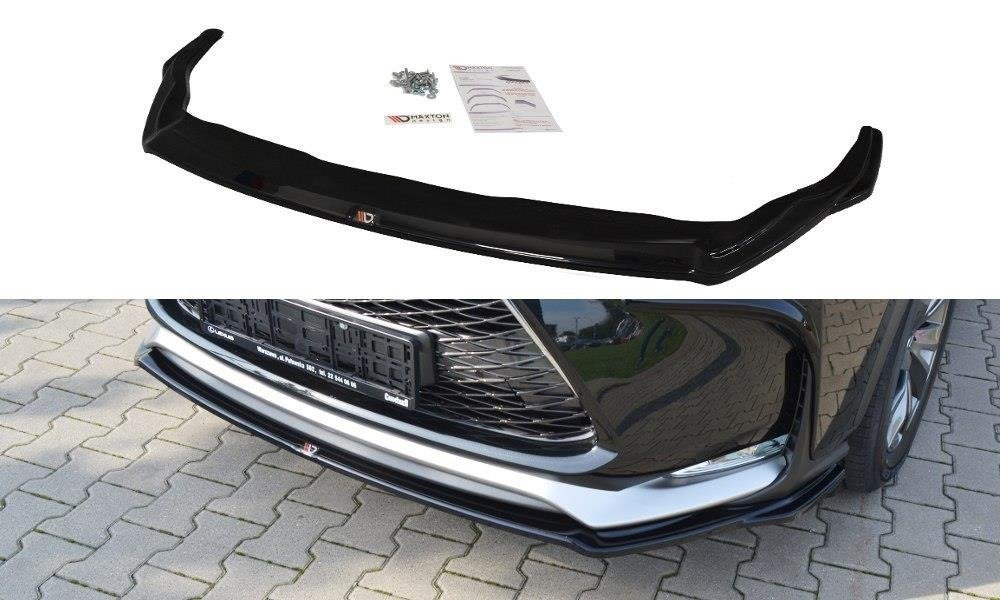 Front Ansatz V.1 für Lexus NX Mk1 F-Sport schwarz matt