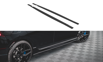 Street Pro Seitenschweller Ansatz für VW Golf R Mk8 Facelift