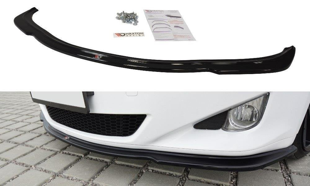 Front Ansatz V.1 für Lexus IS Mk2 schwarz Hochglanz