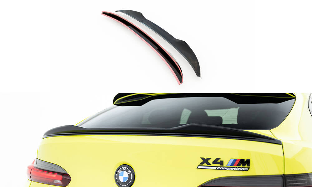 Unten Spoiler CAP 3D für BMW X4 M F98 Facelift schwarz Hochglanz