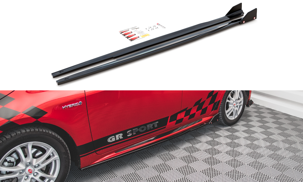 Seitenschweller Ansatz für V.1 + Flaps Toyota Corolla GR Sport Hatchback XII