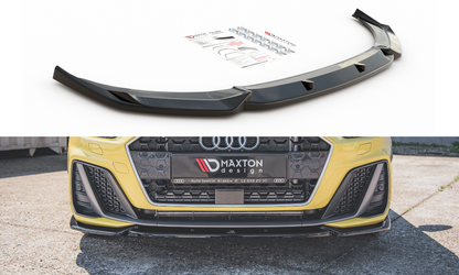 Front Ansatz V.3 für Audi A1 S-Line GB schwarz Hochglanz