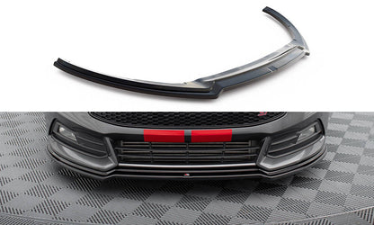 Front Ansatz V.3 für Ford Focus ST Mk3 FL schwarz Hochglanz