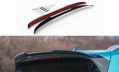 Spoiler CAP für VW T-Cross schwarz Hochglanz