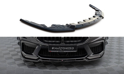 Front Ansatz V.3 für BMW M8  Gran Coupe F93 / Coupe F92 schwarz Hochglanz