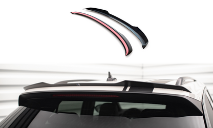 Spoiler CAP für VW T-Roc R / R-Line Mk1  schwarz Hochglanz