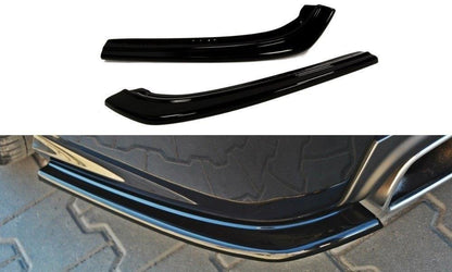 Heck Ansatz Flaps Diffusor für AUDI S8 D3 Carbon Look