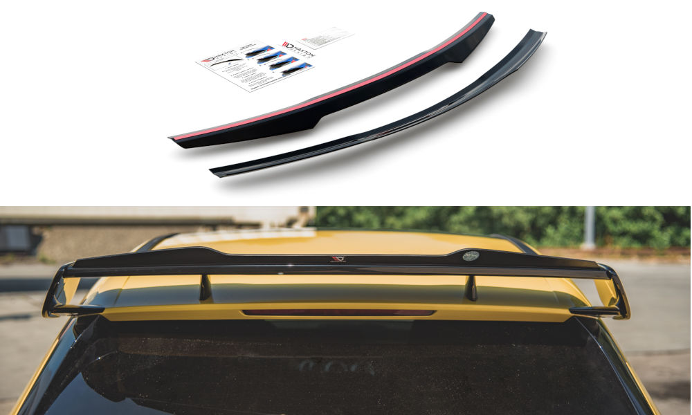Spoiler CAP für Mercedes-AMG A 45 S W177 schwarz Hochglanz