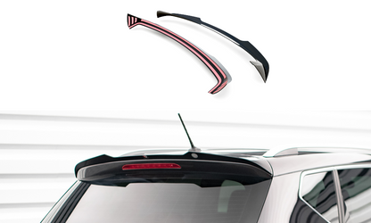 Spoiler CAP für Seat Ateca Mk1 schwarz Hochglanz