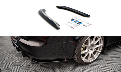 Heck Ansatz Flaps Diffusor für Seat Exeo Carbon Look
