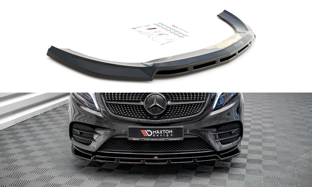 Front Ansatz V.5 für Mercedes-Benz V-Klasse AMG-Line W447  schwarz Hochglanz