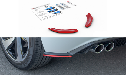 Heck Ansatz Flaps Diffusor für Volkswagen Polo GTI Mk6