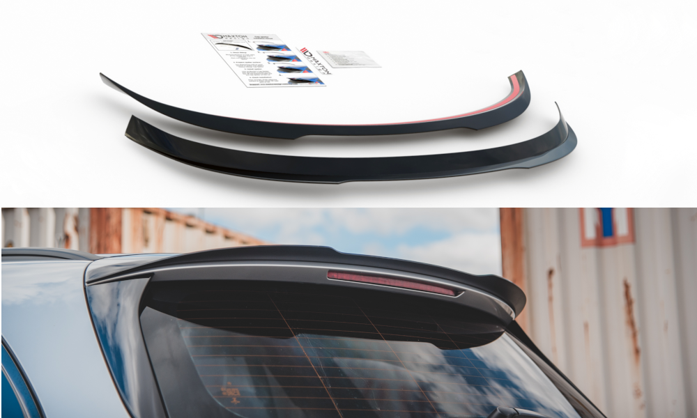 Spoiler CAP V.2 für Mercedes-Benz E Kombi S213 schwarz Hochglanz