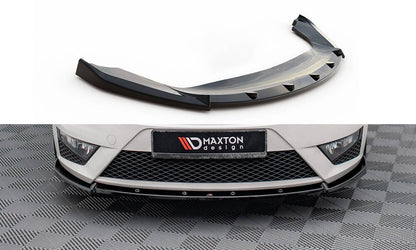 Front Ansatz V.2 für Seat Ibiza FR SC Mk4 Facelift schwarz Hochglanz