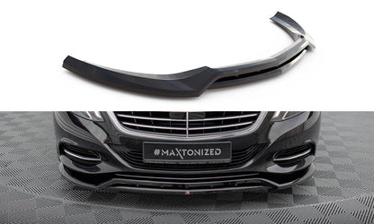 Front Ansatz V.2 für Mercedes-Benz S W222 schwarz Hochglanz