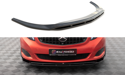 Front Ansatz V.4 für Mercedes-Benz V-Klasse W447 schwarz Hochglanz
