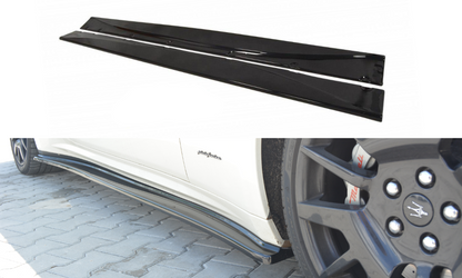 Seitenschweller Ansatz für MASERATI GRANTURISMO 2007-2011 Carbon Look
