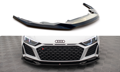 Front Ansatz V.3 für Audi R8 Mk2 Facelift schwarz Hochglanz