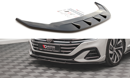 Front Ansatz V.2 für VW Arteon R-Line Facelift schwarz Hochglanz