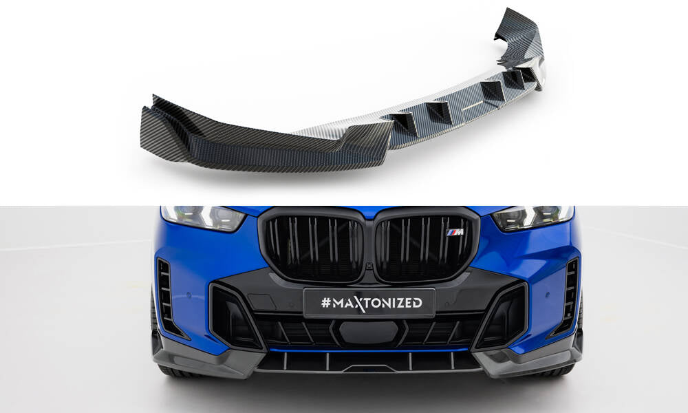 Prepreg Carbon Fiber Front Ansatz für BMW X5 M-Paket G05 Facelift
