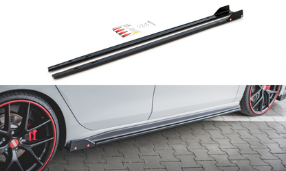 Seitenschweller Ansatz für V.2 für + Flaps Volkswagen Golf 8 GTI / GTI Clubsport