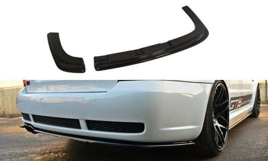 Diffusor Heck Ansatz für AUDI RS4 B5 schwarz matt