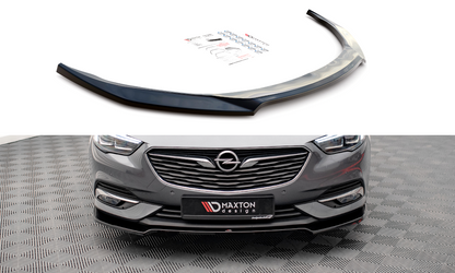 Front Ansatz V.3 für Opel Insignia Mk2 schwarz Hochglanz