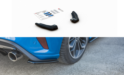 Heck Ansatz Flaps Diffusor V.1 für Ford Focus ST Mk4 Carbon Look