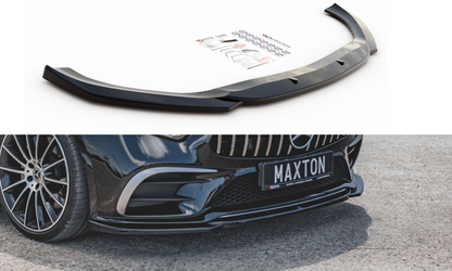 Front Ansatz V.1 für Mercedes-AMG CLS 53 C257 schwarz Hochglanz