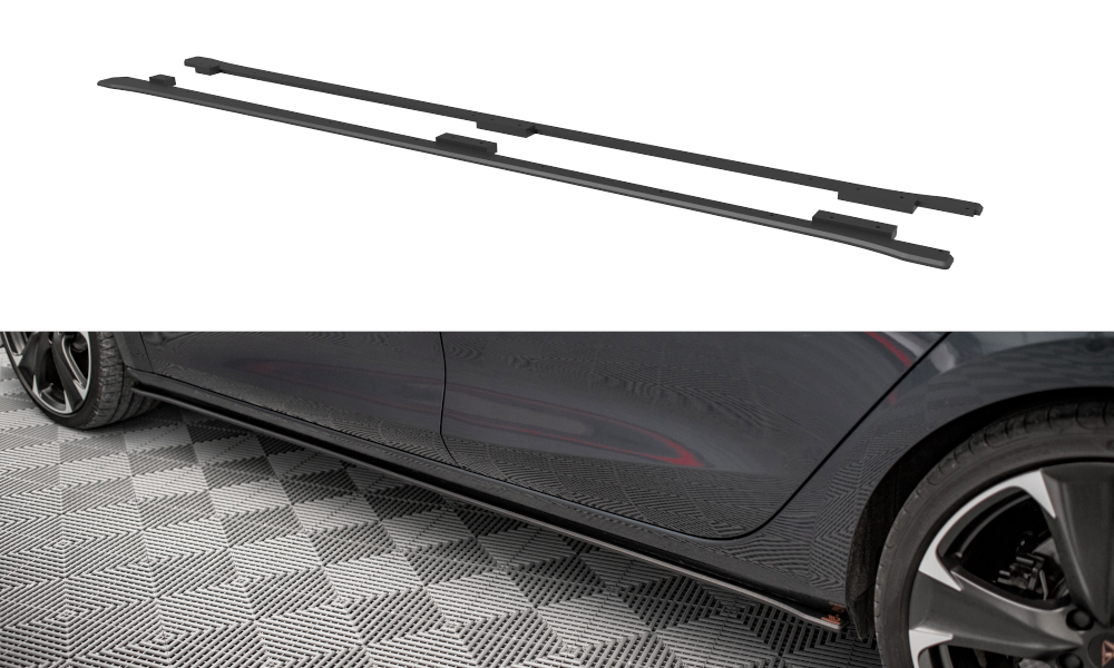 Street Pro Seitenschweller Ansatz für Cupra Leon Mk1