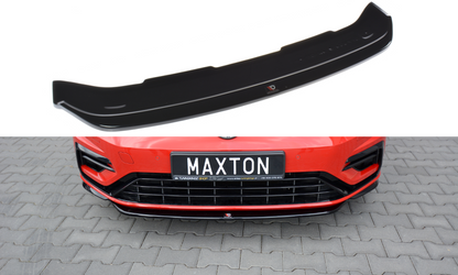 Front Ansatz V.5 für VW Golf 7 R / R-Line Facelift schwarz matt